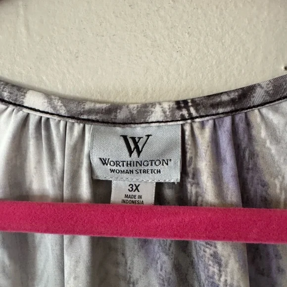 Worthington 3X blouse - Picture 2 of 4